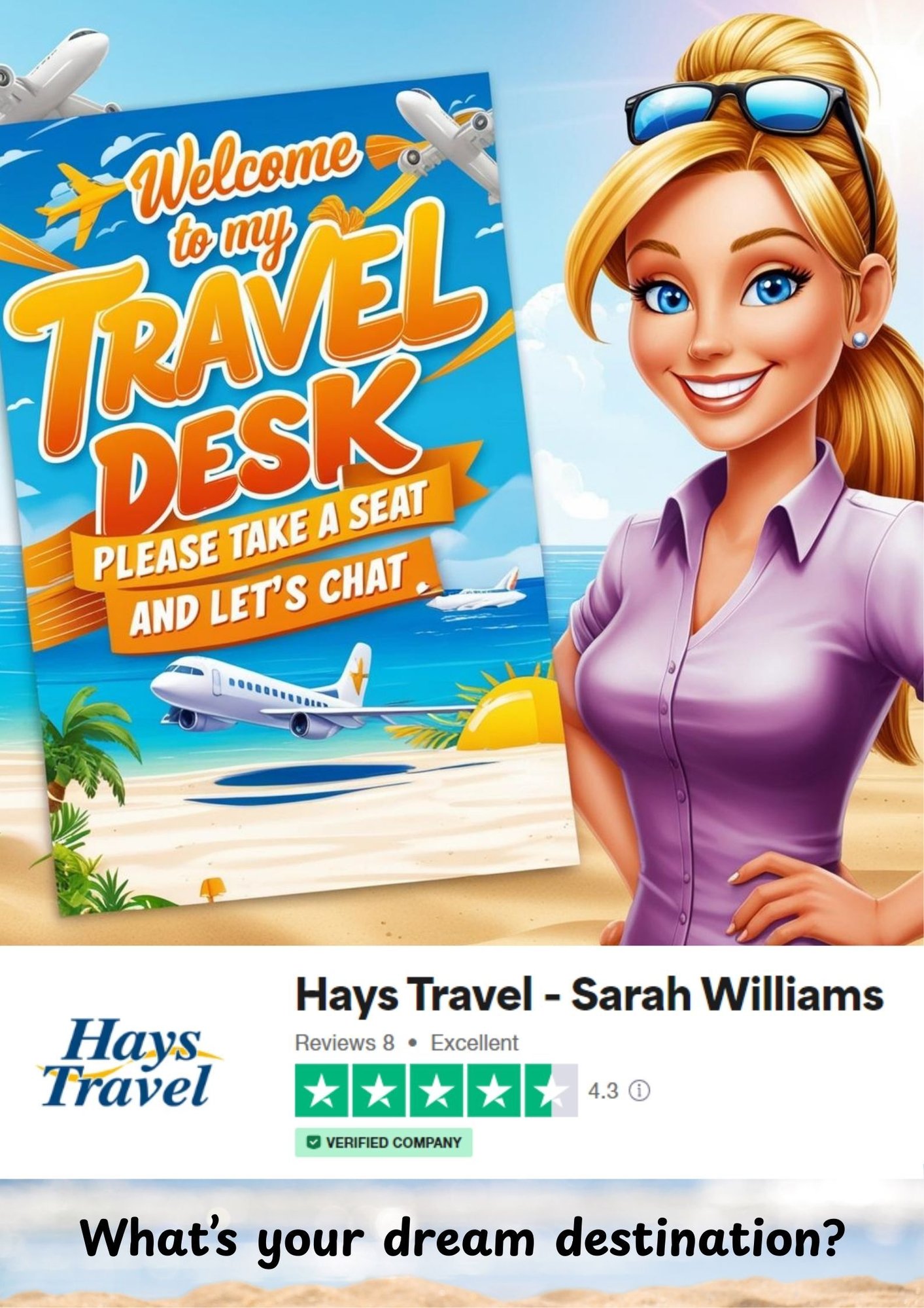 WELCOME TO MY TRAVEL DESK